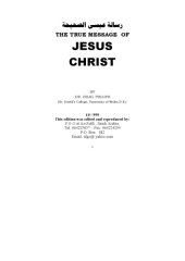 book The True Message of Jesus Christ