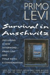 book Survival In Auschwitz