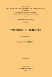 book The Book of Jubilees. A Translation