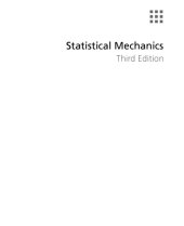 book Statistical Mechanics, Third Edition