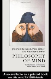 book Philosophy Of Mind