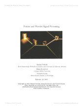 book Fourier and Wavelet Signal Processing (version alpha 2)(Feb 2011)