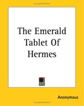 book Emerald Tablet Of Hermes