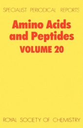 book Amino Acids and Peptides (SPR Amino Acids, Peptides (RSC)) vol. 20