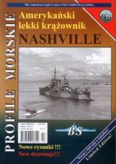 book Profile Morskie 78 - Amerykanski Lekki Krazownik Nashville - the American Light Cruiser USS Nashville 1944