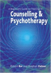 book A Beginner's Guide to Training in Counselling & Psychotherapy