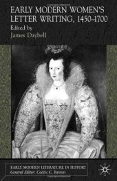 book Early Modern Women's Letter Writing, 1450-1700 (Early Modern Literature in History)