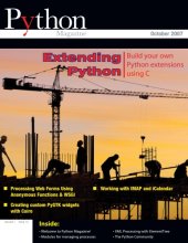 book Python Magazine (October 2007)