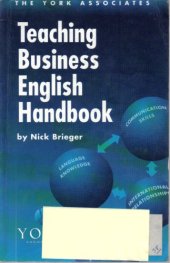 book The York Associates Teaching Business English Handbook