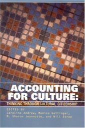 book Accounting for Culture: Thinking Through Cultural Citizenship (Governance Series)