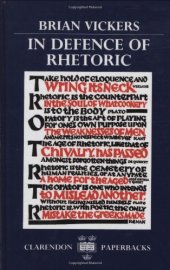 book In Defence of Rhetoric - (Chapter 1)