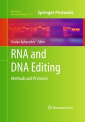 book RNA and DNA Editing: Methods and Protocols