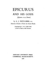 book Epicurus and His Gods