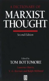 book A Dictionary of Marxist Thought