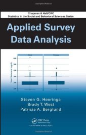 book Applied Survey Data Analysis (Chapman & Hall CRC Statistics in the Social and Behavioral Scie)