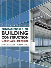 book Fundamentals of Building Construction: Materials  and Methods