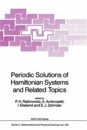 book Periodic Solutions of Hamiltonian Systems and Related Topics (NATO Science Series C: (closed))