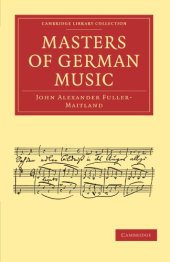 book Masters of German Music