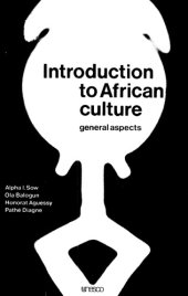 book Introduction to African Culture: General Aspects