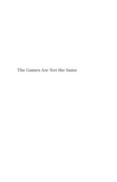 book The Games are Not the Same: The Political Economy of Football in Australia (Academic Monographs)