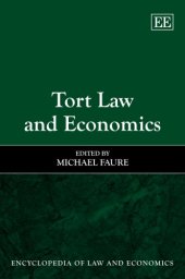 book Tort Law and Economics (Encyclopedia of Law and Economics)