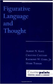 book Figurative Language and Thought (Counterpoints: Cognition, Memory, and Language)