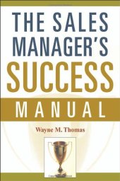 book The Sales Manager's Success Manual