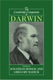 book The Cambridge Companion to Darwin (Cambridge Companions to Philosophy)  1st ed 