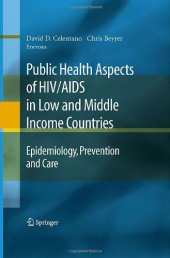 book Public Health Aspects of HIV/AIDS in Low and Middle Income Countries: Epidemiology, Prevention and Care