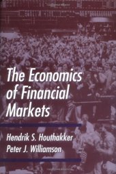 book The Economics of Financial Markets