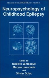 book Neuropsychology of Childhood Epilepsy