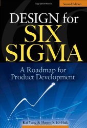 book Design for Six Sigma: A Roadmap for Product Development Second Edition