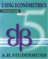 book Using Econometrics: A Practical Guide (5th Edition)