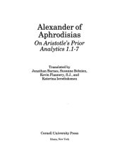 book On Aristotle's Prior Analytics 1.1-7