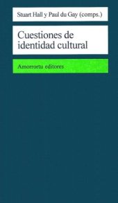 book Cuestiones de Identidad Cultural