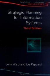 book Strategic Planning for Information Systems