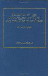 book Plotinus on the Appearance of Time and the World of Sense