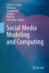 book Social Media Modeling and Computing