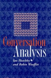 book Conversation Analysis: Principles, Practices and Applications