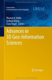 book Advances in 3D Geo-Information Sciences