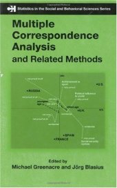 book Multiple Correspondence Analysis and Related Methods (Chapman & Hall CRC Statistics in the Social and Behavioral Scie)