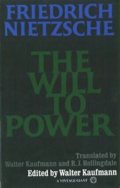 book The Will to Power