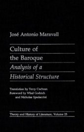 book Culture of the Baroque: Analysis of a Historical Structure