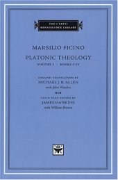 book Platonic Theology, Volume 1: Books I-IV (I Tatti Renaissance Library)