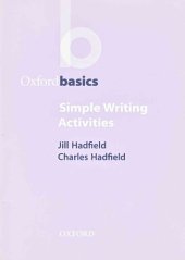 book Simple Writing Activities (Oxford Basics)