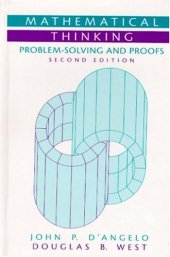 book Mathematical Thinking: Problem-Solving and Proofs