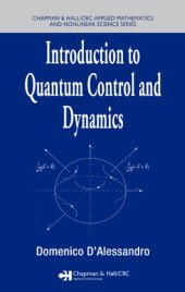 book Introduction to Quantum Control and Dynamics