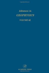 book Advances in Geophysics, Vol. 41