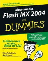 book Macromedia Flash MX 2004 for Dummies