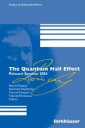 book The Quantum Hall Effect: Poincaré Seminar 2004